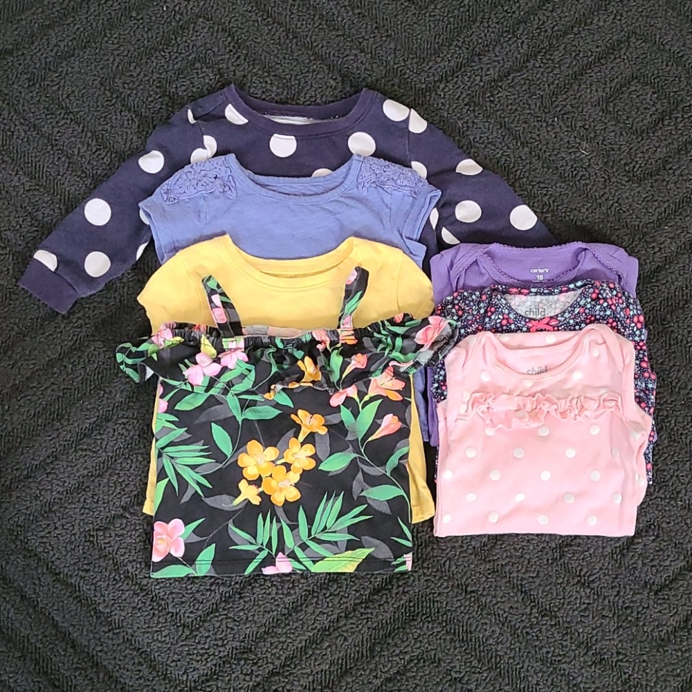 Grab bag! 18-24 months baby/toddler girl tops